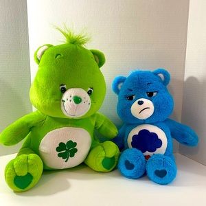 Good Luck Bear Ganz  and grumpy bear 2021. ganz bear from 2004